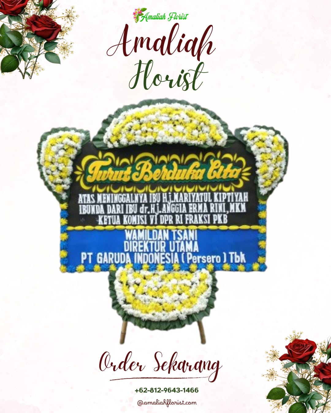 Papan Bunga Duka Argapura